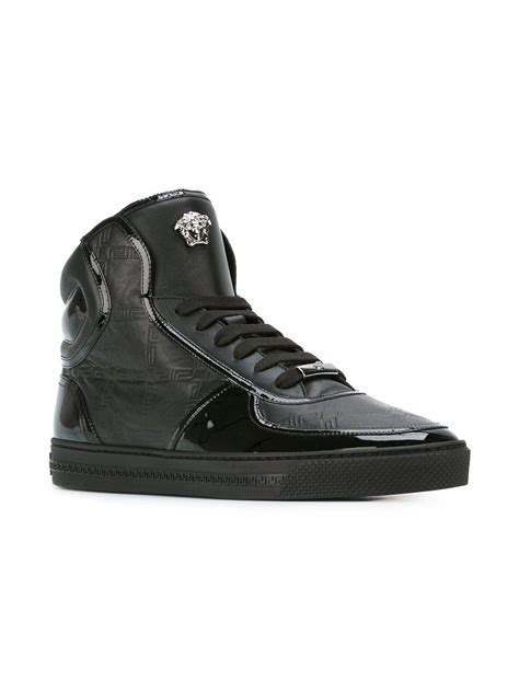 versace high top vintage sneaker